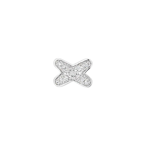 [Peak]JEUX DE SILVER DIAMOND EARRINGS