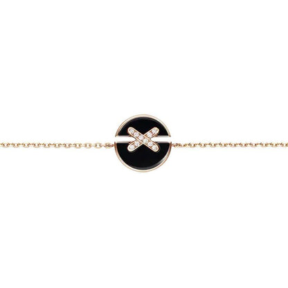 [Peak]JEUX DE BRACELET ONYX ROSE GOLD DIAMOND