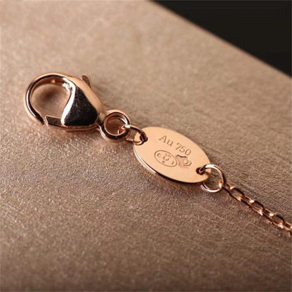 [Peak]Hollow Design Four-Leaf Clover Flower Shape Ring