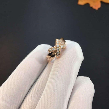 [Peak]JEUX DE ROSE GOLD DIAMOND RING