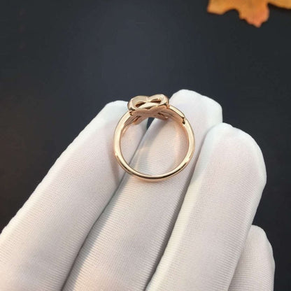[Peak]JEUX DE ROSE GOLD DIAMOND RING