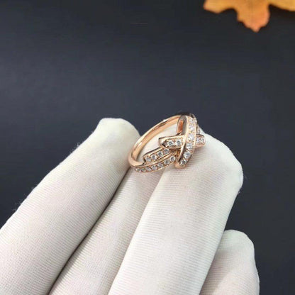 [Peak]JEUX DE RING ROSE GOLD DIAMOND