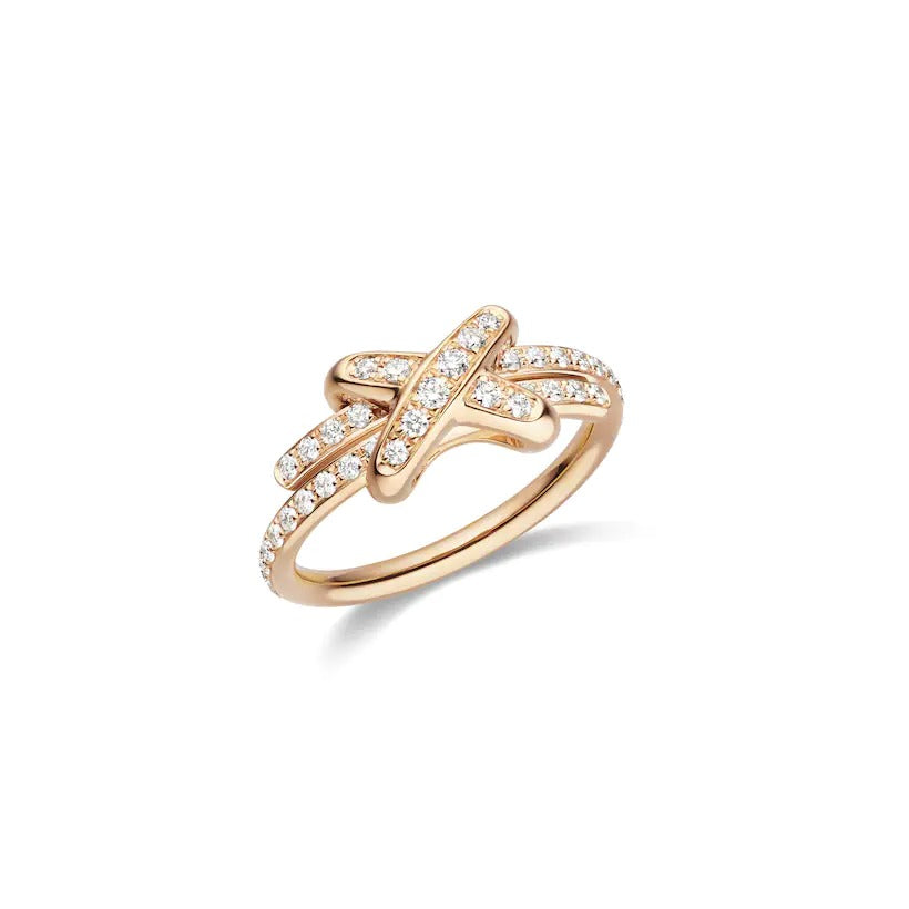 [Peak]JEUX DE RING ROSE GOLD DIAMOND