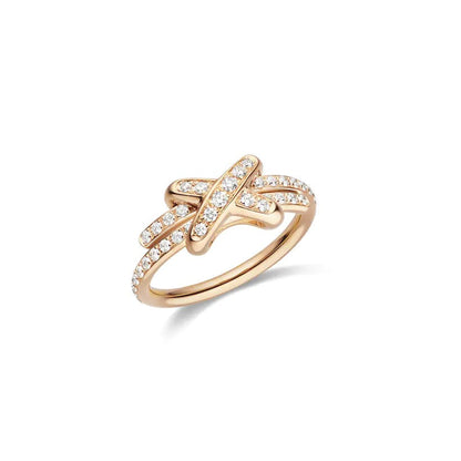 [Peak]JEUX DE RING ROSE GOLD DIAMOND