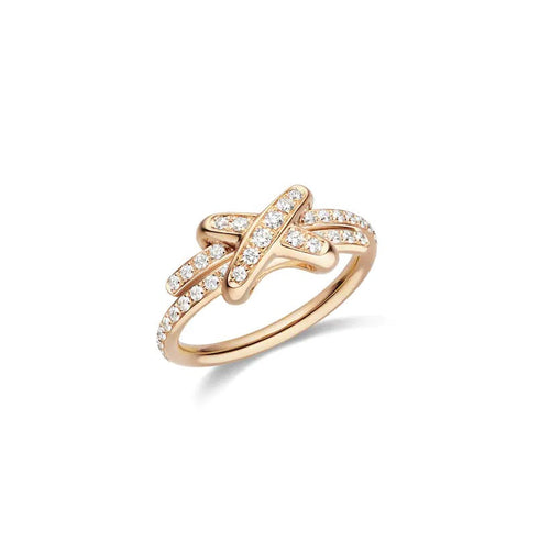[Peak]JEUX DE RING ROSE GOLD DIAMOND