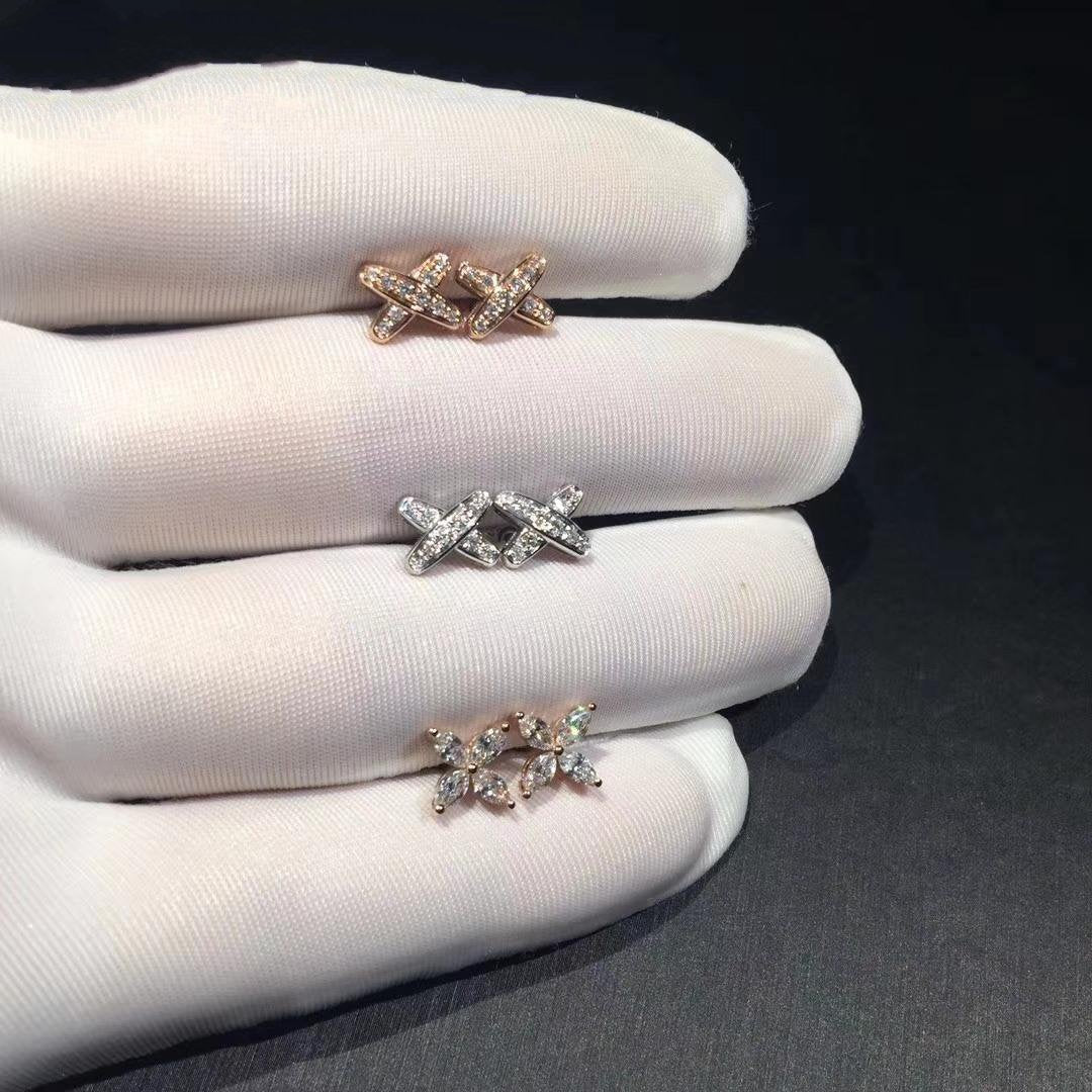 [Peak]JEUX DE DIAMOND EARRINGS
