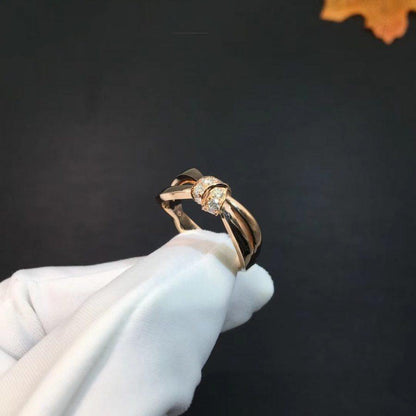 [Peak]LIENS RING ROSE GOLD DIAMOND