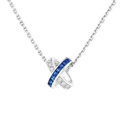 [Peak]LIENS DIAMOND SILVER NECKLACE