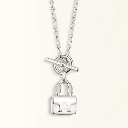 [Peak]POP H PEDANT SILVER NECKLACE