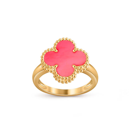 [Peak]LUCKY CLOVER VINTAGE GOLD RING COLLECTION