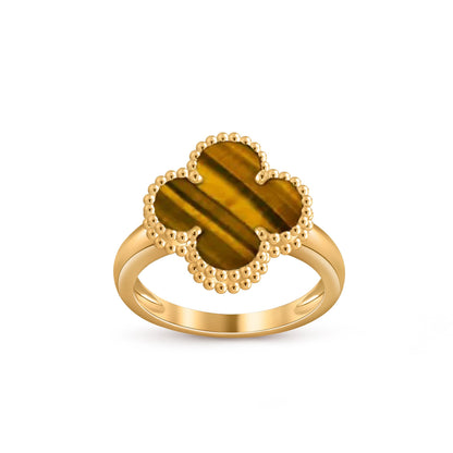 [Peak]LUCKY CLOVER VINTAGE GOLD RING COLLECTION