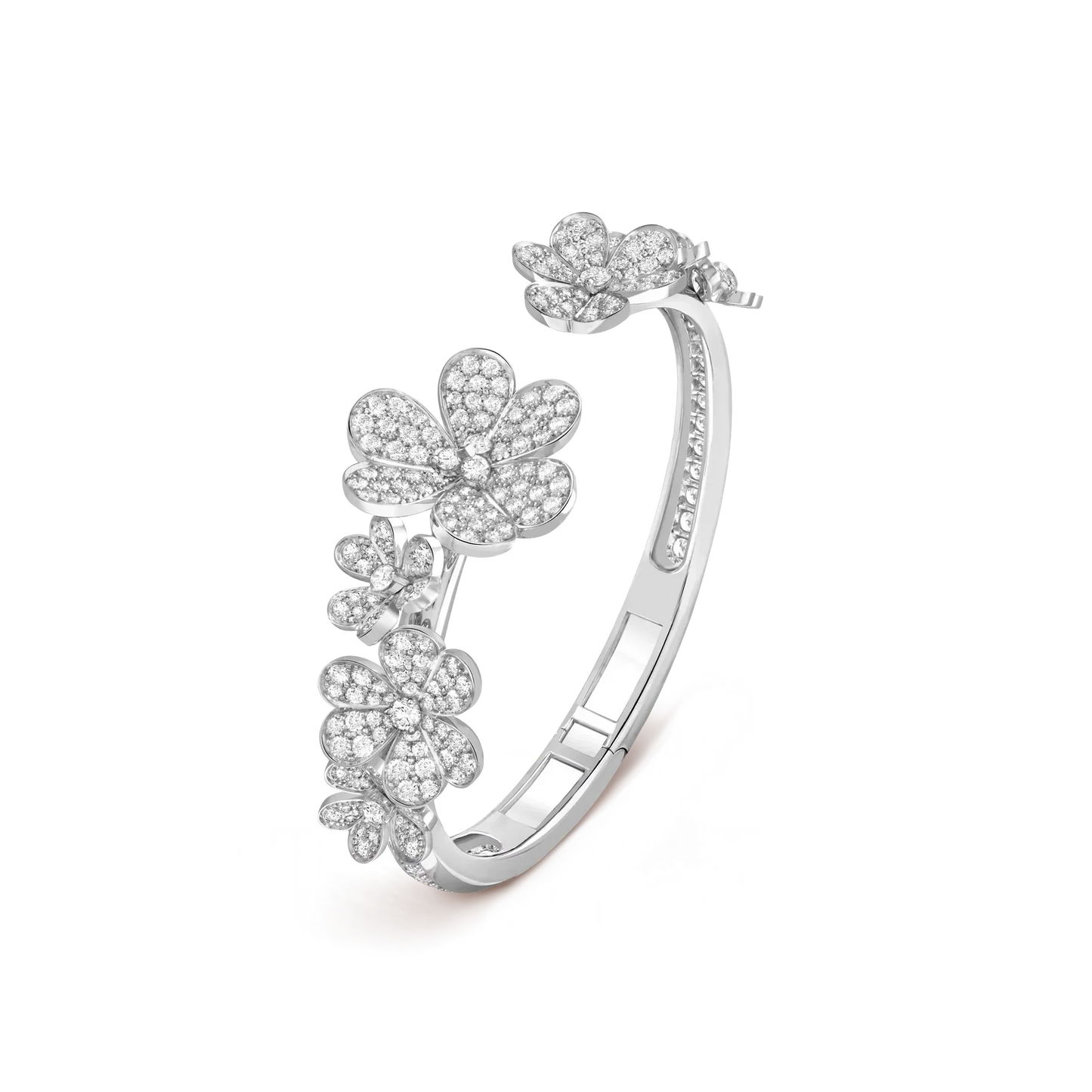 [Peak]LUMINOUS BLOSSOM OPEN BANGLE
