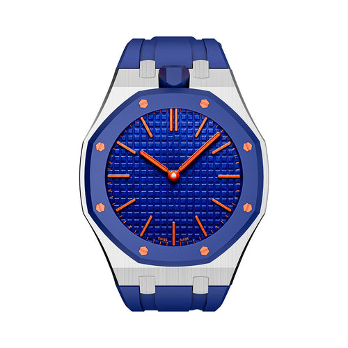 [Peak]OAK POP DARK BLUE STEEL SILICONE STRAP