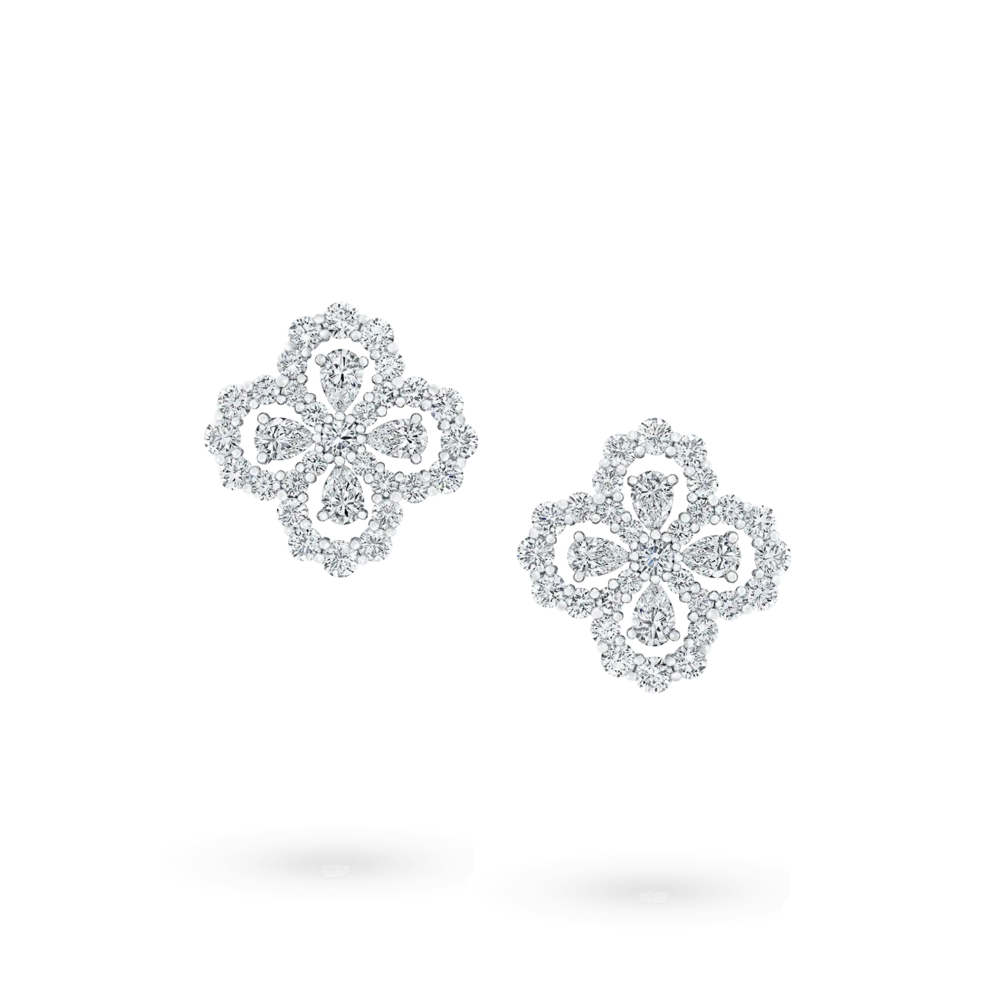 [Peak]LOOP EARRINGS FULL MOTIF DIAMOND 16MM