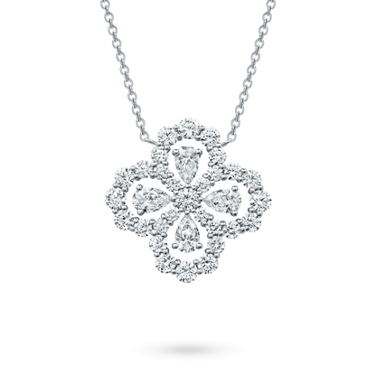 [Peak]LOOP NECKLACE FULL MOTIF DIAMOND 16MM MULTIPLE COLORS