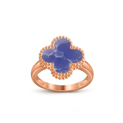 [Peak]LUCKY CLOVER VINTAGE ROSE GOLD RING COLLECTION