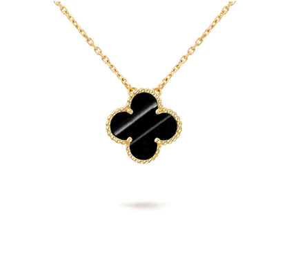 [Peak]15MM CLOVER FLOWER PENDANT NECKLACE COLLECTION