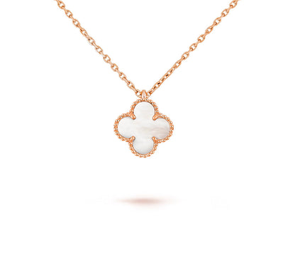 [Peak]9.5MM MINI CLOVER PENDANT NECKLACE COLLECTION