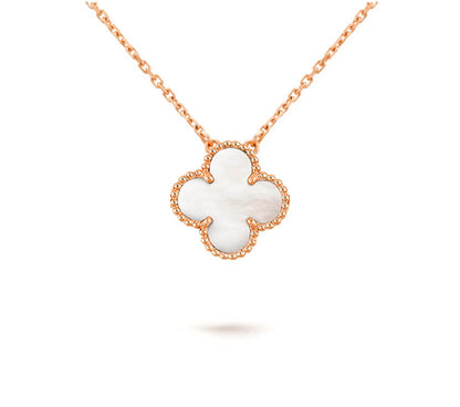 [Peak]15MM CLOVER FLOWER PENDANT NECKLACE COLLECTION