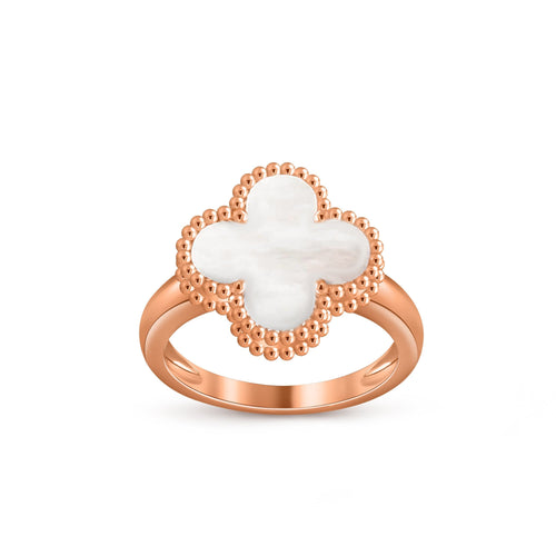 [Peak]LUCKY CLOVER VINTAGE ROSE GOLD RING COLLECTION