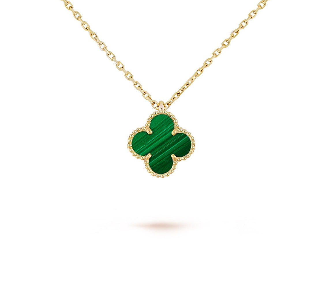[Peak]9.5MM MINI CLOVER PENDANT NECKLACE COLLECTION