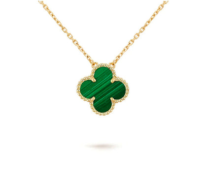 [Peak]15MM CLOVER FLOWER PENDANT NECKLACE COLLECTION