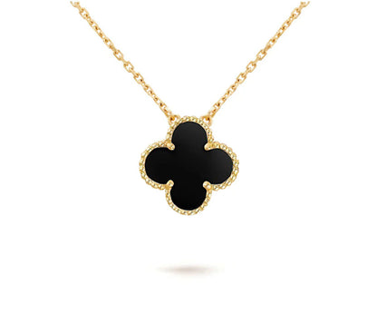 [Peak]15MM CLOVER FLOWER PENDANT NECKLACE COLLECTION