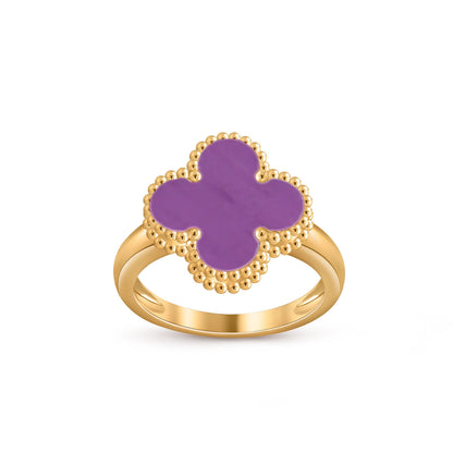 [Peak]LUCKY CLOVER VINTAGE GOLD RING COLLECTION
