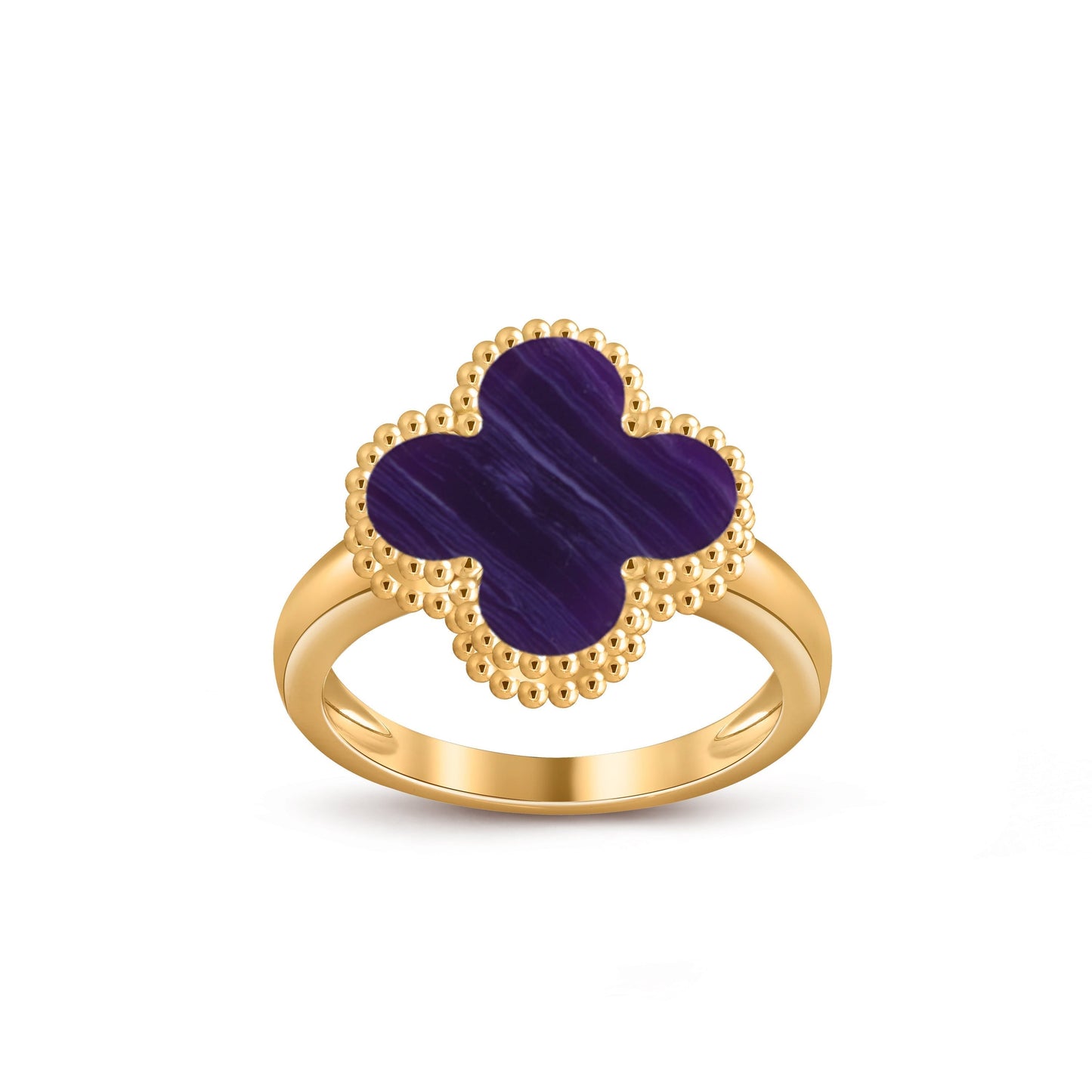 [Peak]LUCKY CLOVER VINTAGE GOLD RING COLLECTION