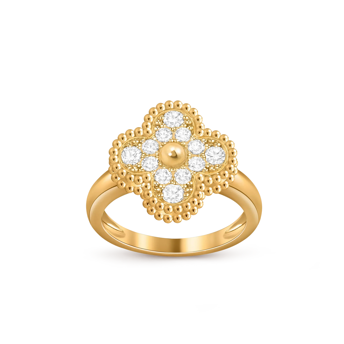 [Peak]LUCKY CLOVER VINTAGE GOLD RING COLLECTION