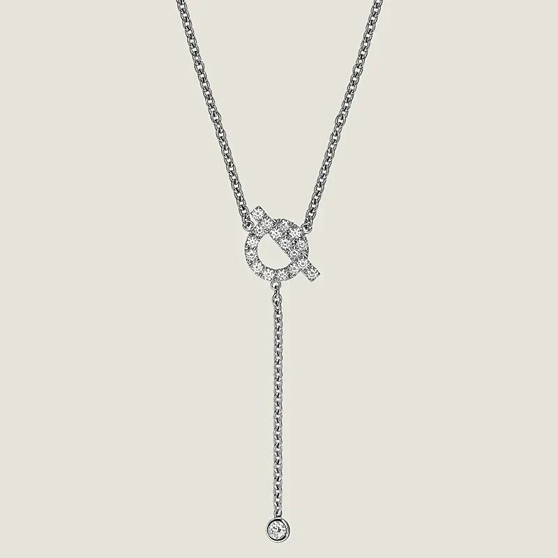 [Peak]FINESSE SILVER DIAMOND NECKLACE
