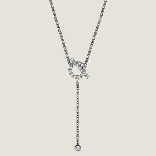[Peak]FINESSE SILVER DIAMOND NECKLACE