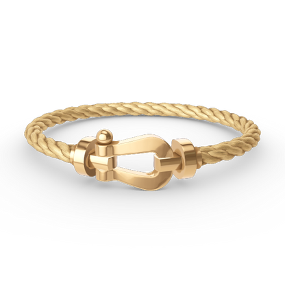 [Peak]FORCE LARGE HORSESHOE BRACELET - GOLD