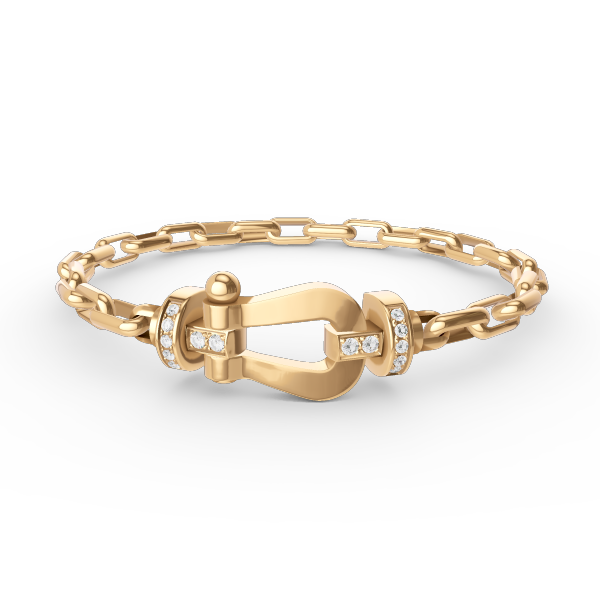 [Peak]FORCE LARGE HORSESHOE CLASP METAL BRACELET