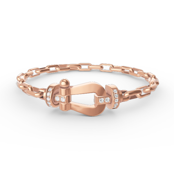 [Peak]FORCE LARGE HORSESHOE CLASP METAL BRACELET