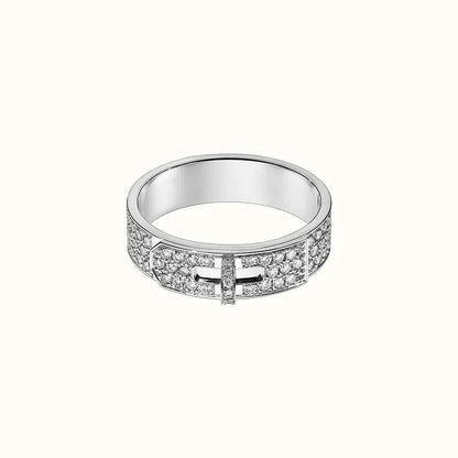 [Peak]KELLY SILVER DIAMOND RING
