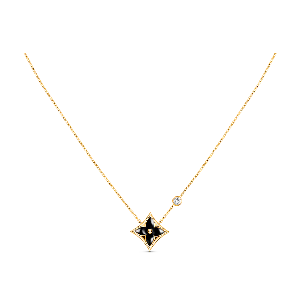 [Peak]STAR BLACK MOP NECKLACE