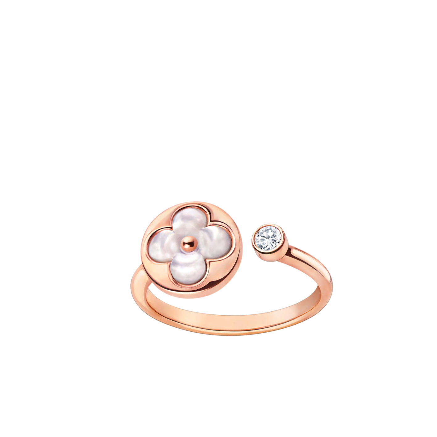 [Peak]SUN 1 DIAMOND PINK MOP RING