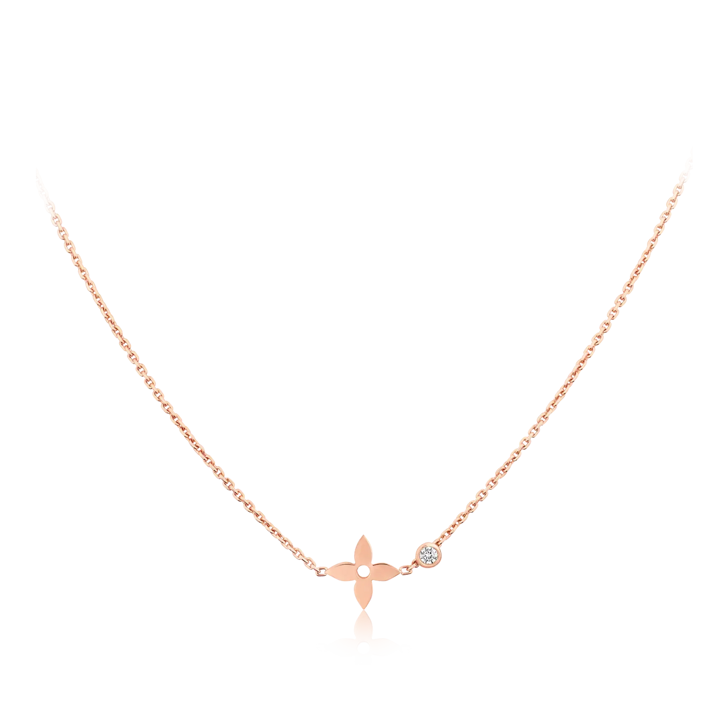 [Peak]BLOSSOM PENDANT ROSE GOLD AND DIAMOND