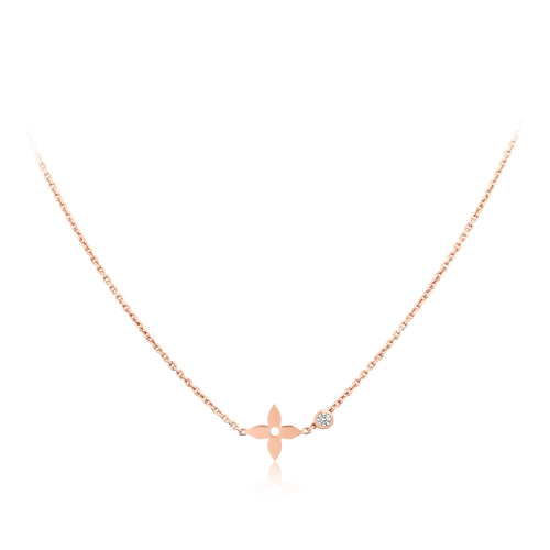 [Peak]BLOSSOM PENDANT ROSE GOLD AND DIAMOND