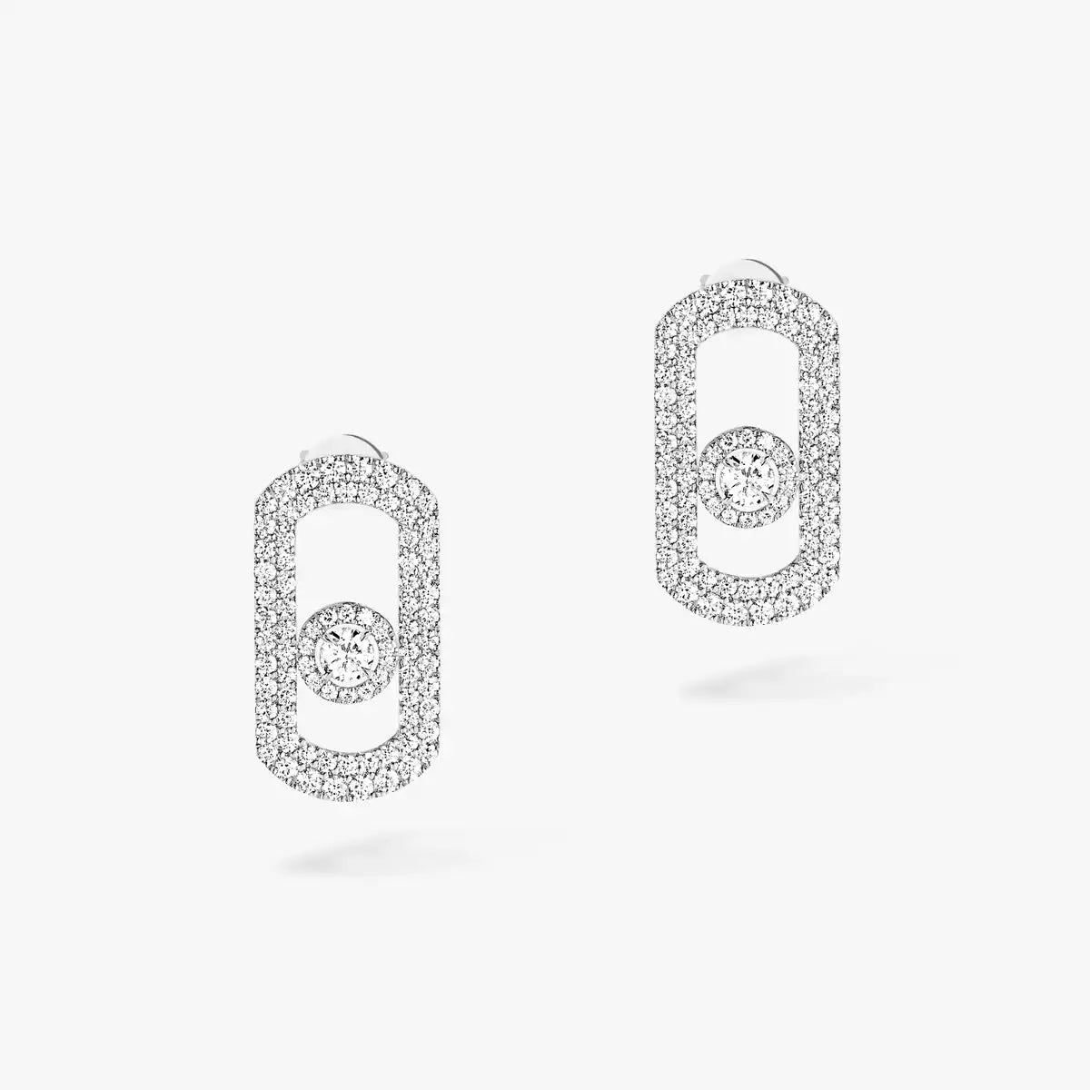 [Peak]SO MOVE PAVÉ DIAMOND EARRINGS