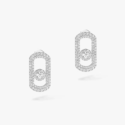 [Peak]SO MOVE PAVÉ DIAMOND EARRINGS
