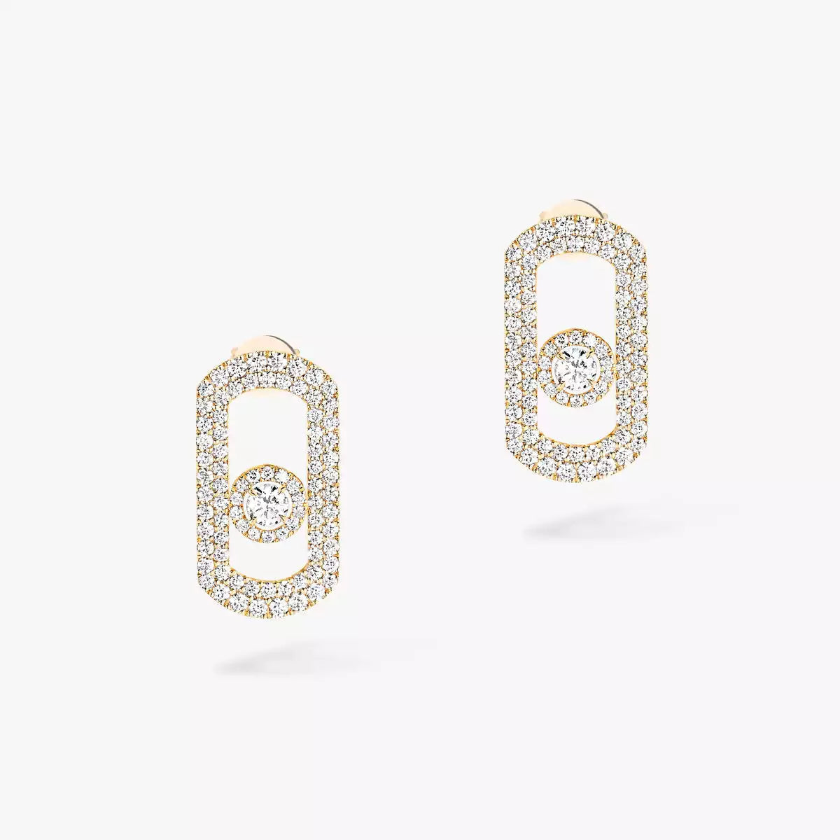 [Peak]SO MOVE PAVÉ DIAMOND EARRINGS
