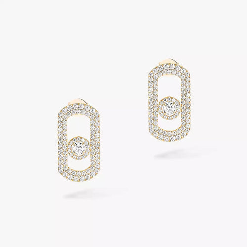 [Peak]SO MOVE PAVÉ DIAMOND EARRINGS