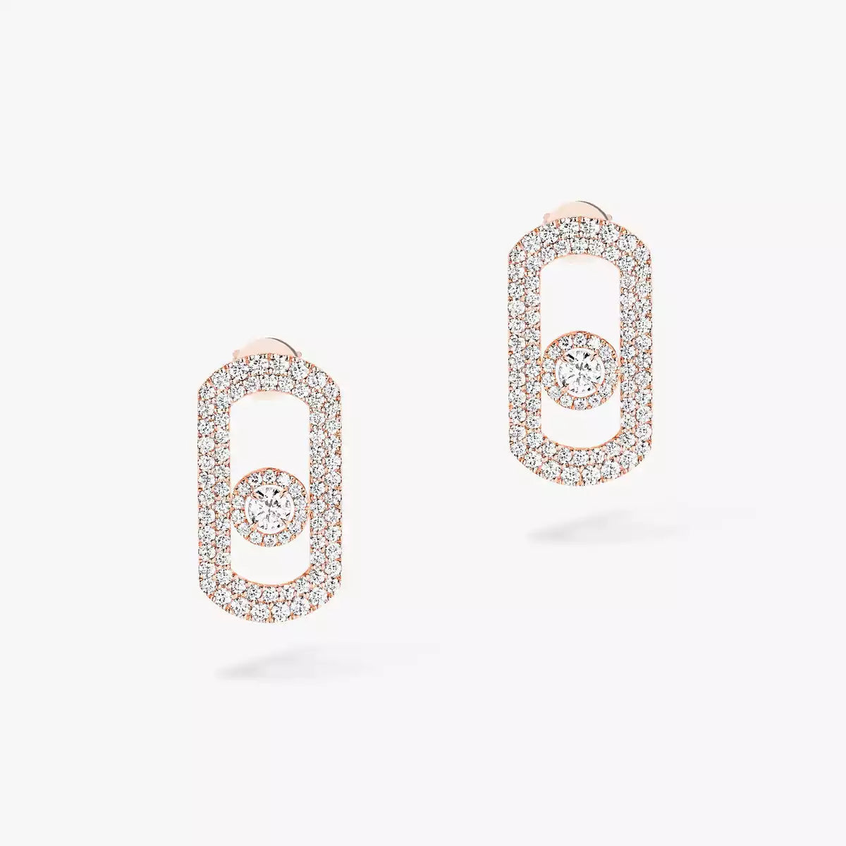[Peak]SO MOVE PAVÉ DIAMOND EARRINGS