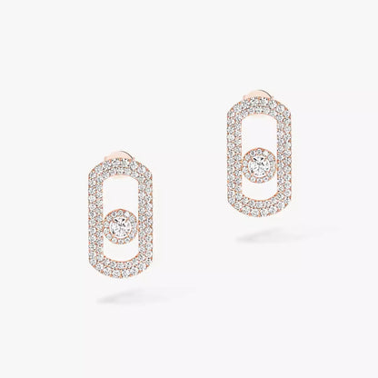 [Peak]SO MOVE PAVÉ DIAMOND EARRINGS