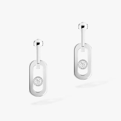 [Peak]SO MOVE XL DIAMOND PENDANT EARRINGS