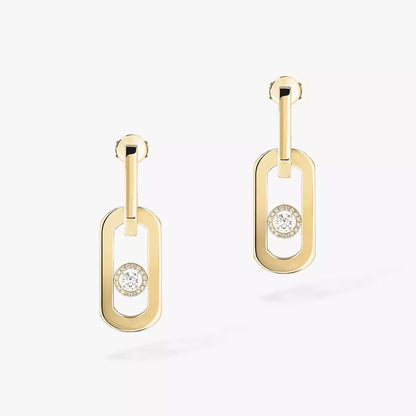 [Peak]SO MOVE XL DIAMOND HOOP EARRINGS