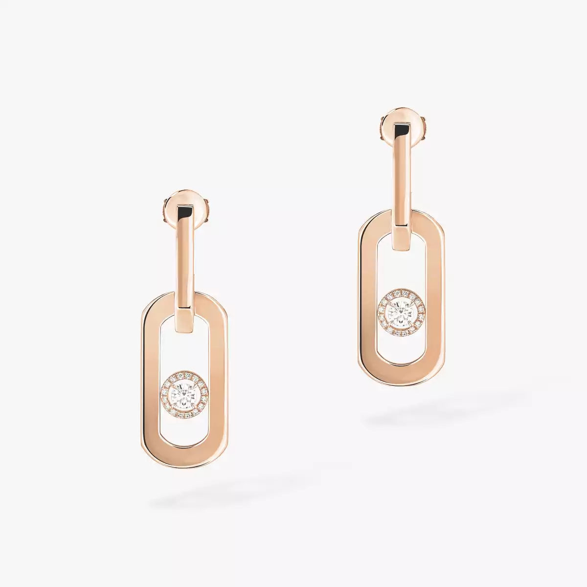 [Peak]SO MOVE XL DIAMOND PENDANT EARRINGS