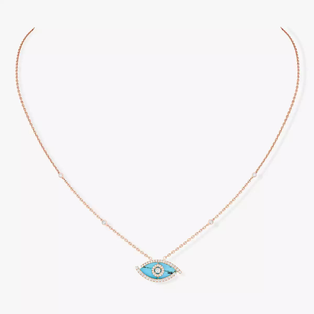 [Peak]LUCKY EYE DIAMOND NECKLACE